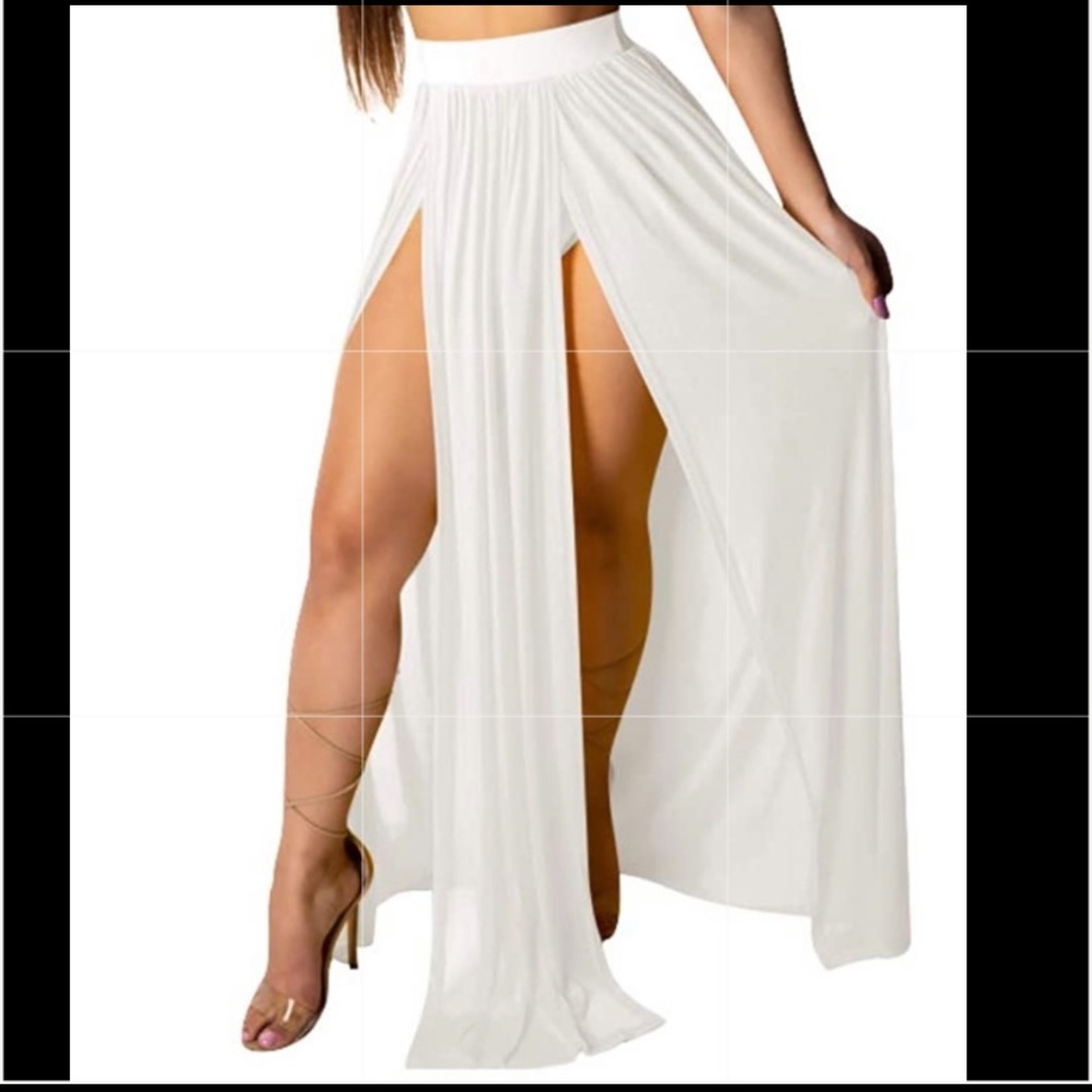 ASOS WB Skirt long L White